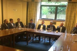 In a meeting with VC at University of Oxford, 2014